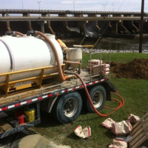 Welter Inc on a jobsite in Sikeston Missouri